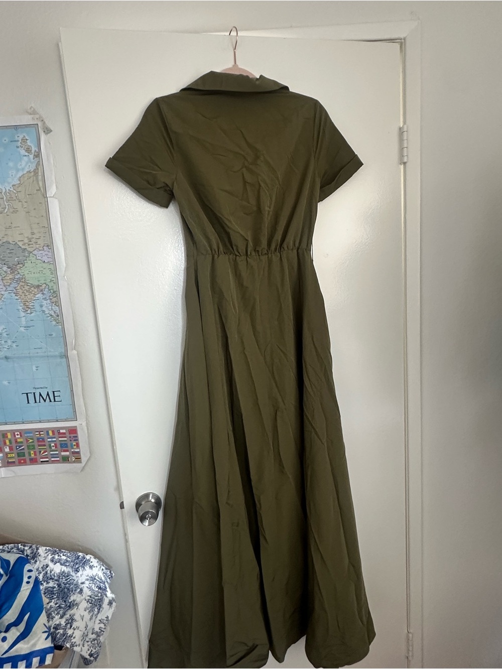 STAUD Olive Green Dress - Picture 6 of 6